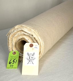 Belgium Straw-Colored Multi-Purpose Linen Fabric