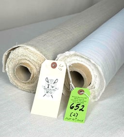 Fret Strie And M. Denburg Silk Blended Fabrics