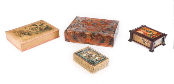 Four Assorted Boxes