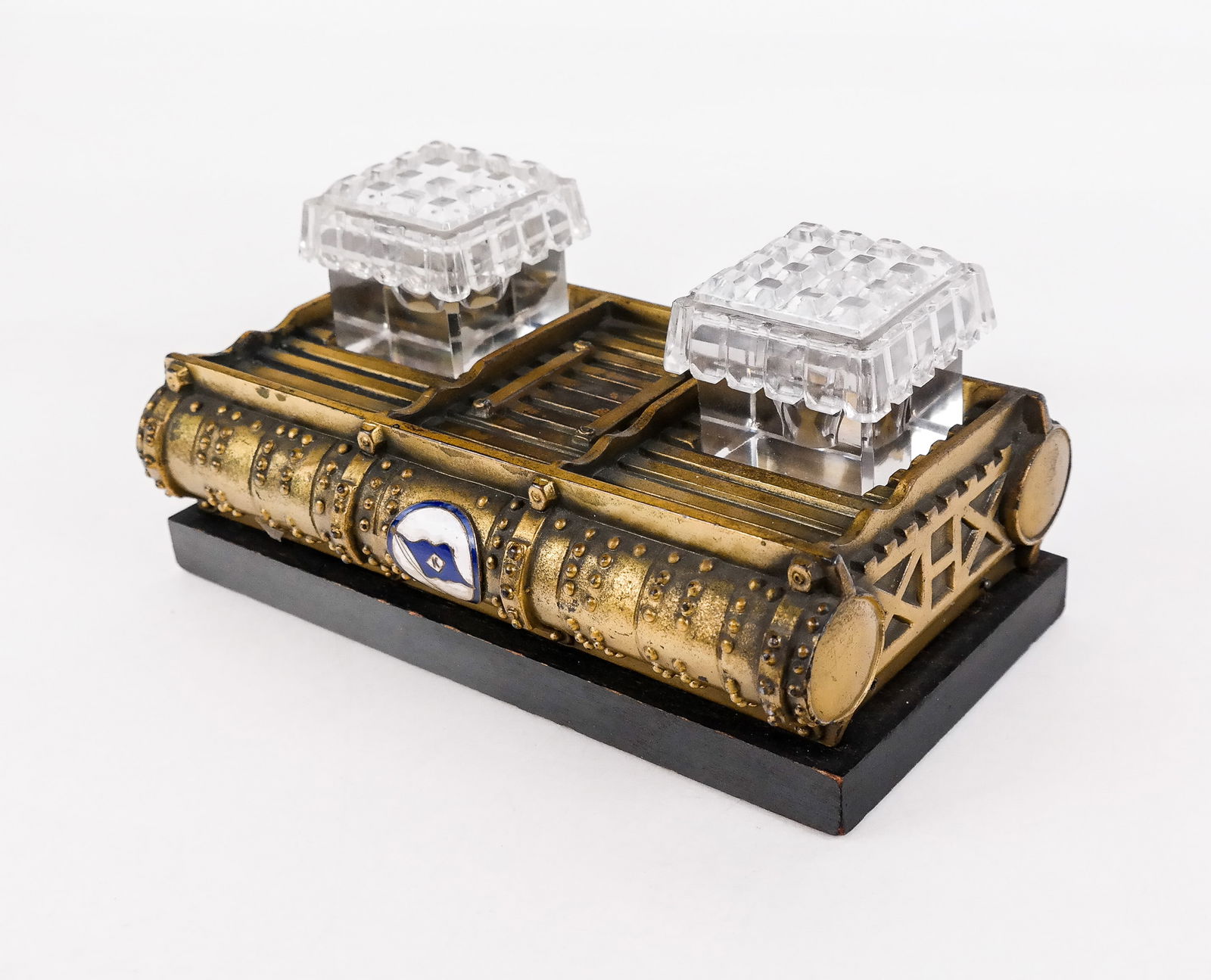 Dieges & Clust Makers Bronze Dore Inkwell (1 of 10)