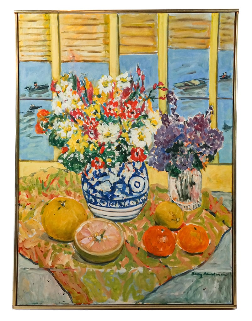 Sally FRIEDMAN Still Life Oil on Canvas (1 of 15)