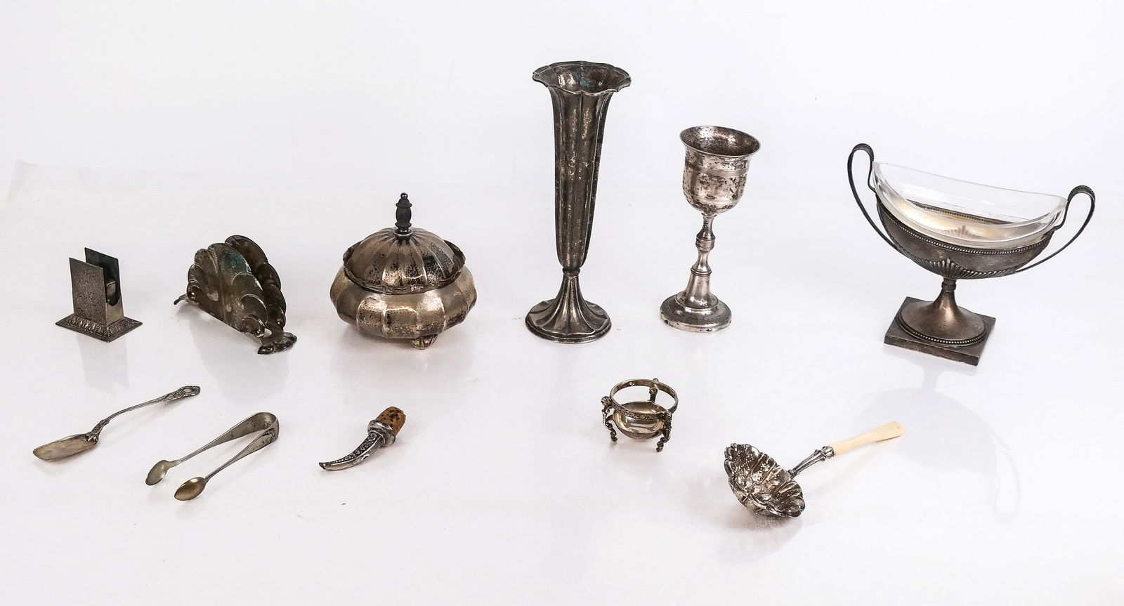 Group of Continental Silver Table Articles, 11 (1 of 11)