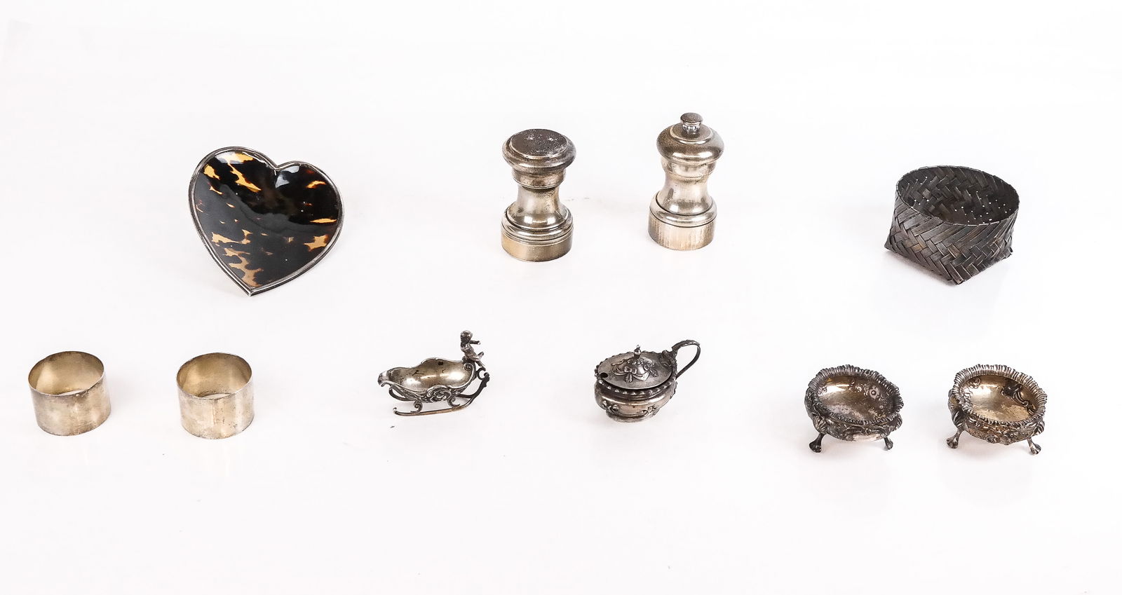 Group of Assorted Silver and Silver Plate Items, (1 of 15)