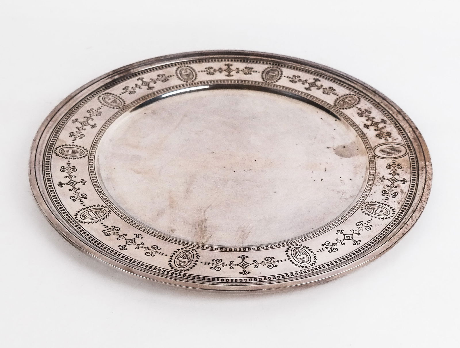 Tiffany & Co. Makers Sterling Silver Tray (1 of 7)