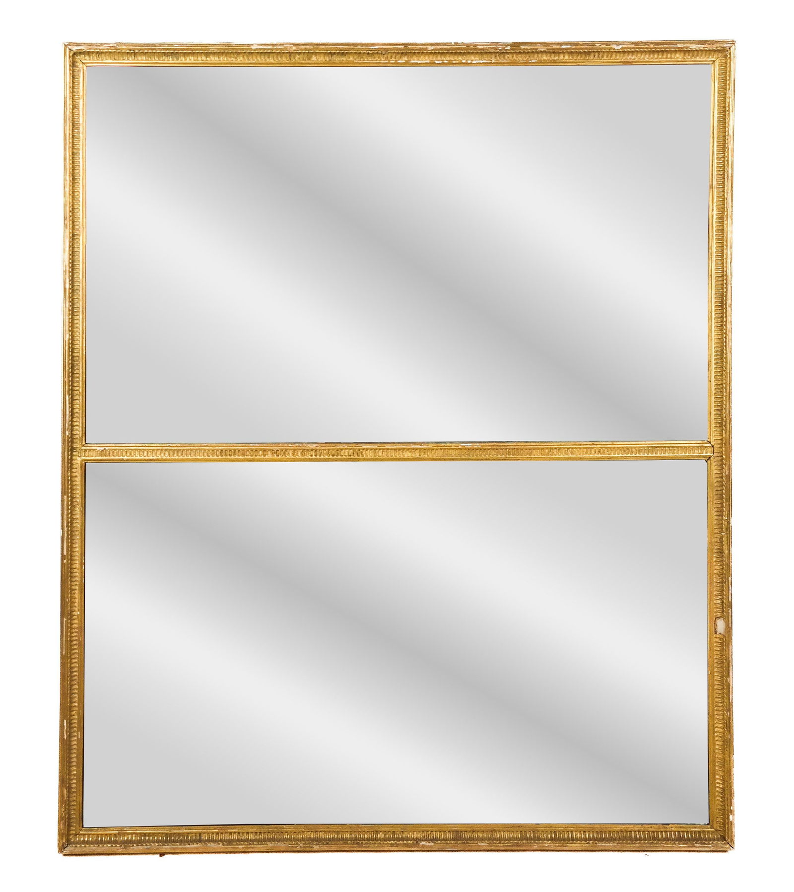 Continental Gilt Carved Trumeau Mirror (1 of 9)