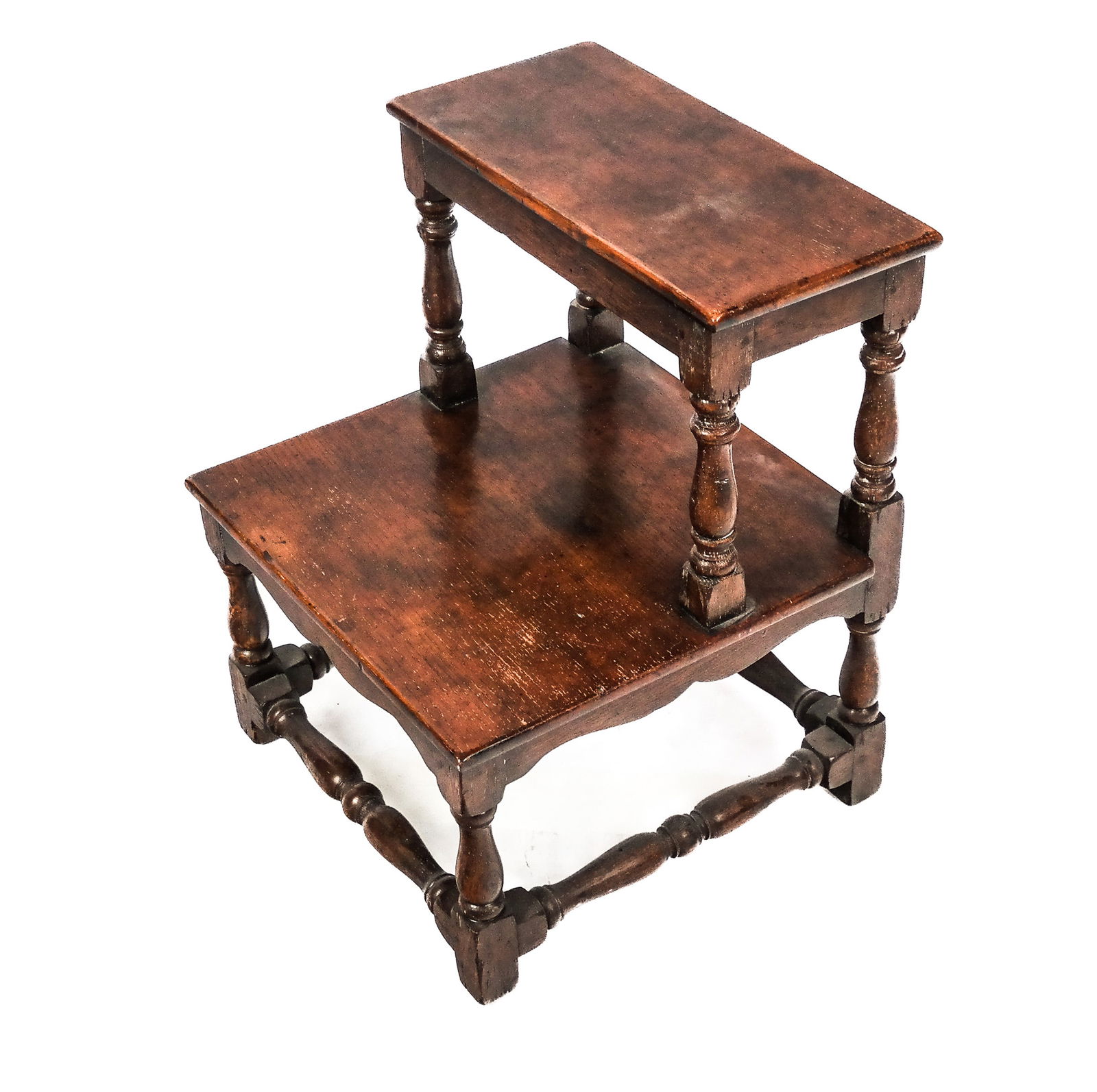 English Country Oak Library Steps (1 of 11)