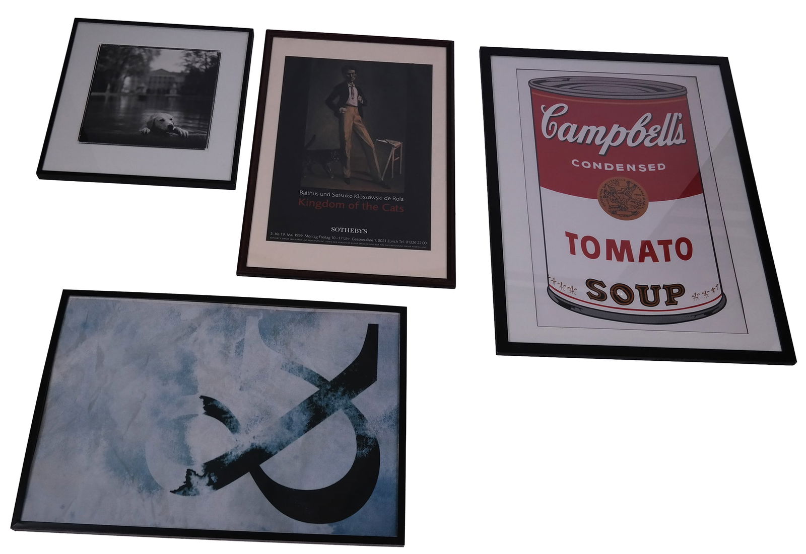 Group of 4 Framed Art Posters (1 of 15)