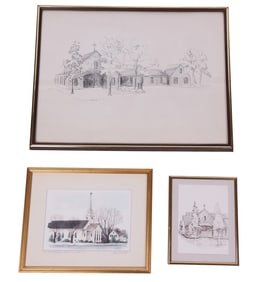 Three Renderings of Churches