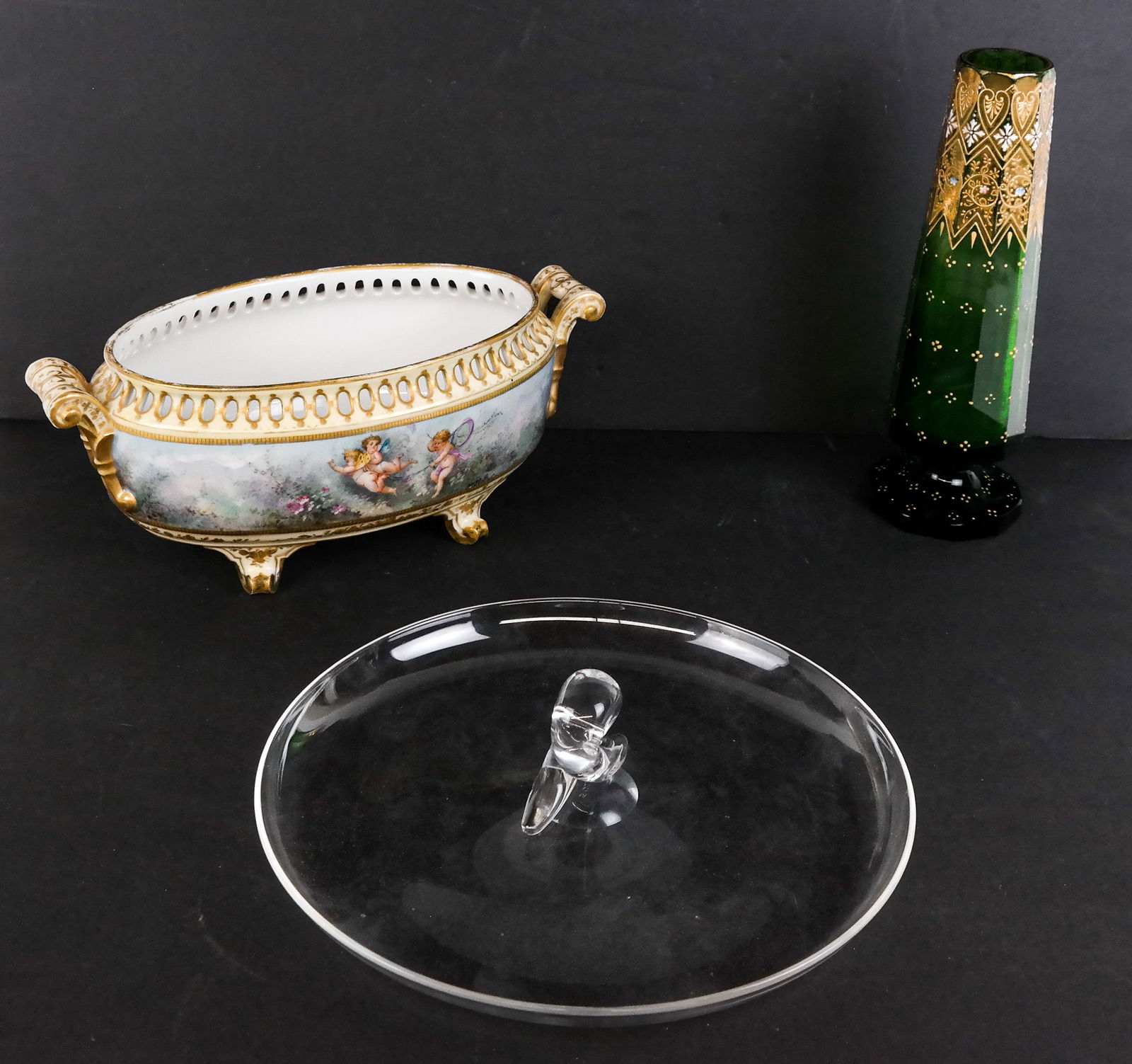 Steuben and Assorted Tablewares, 3 (1 of 13)