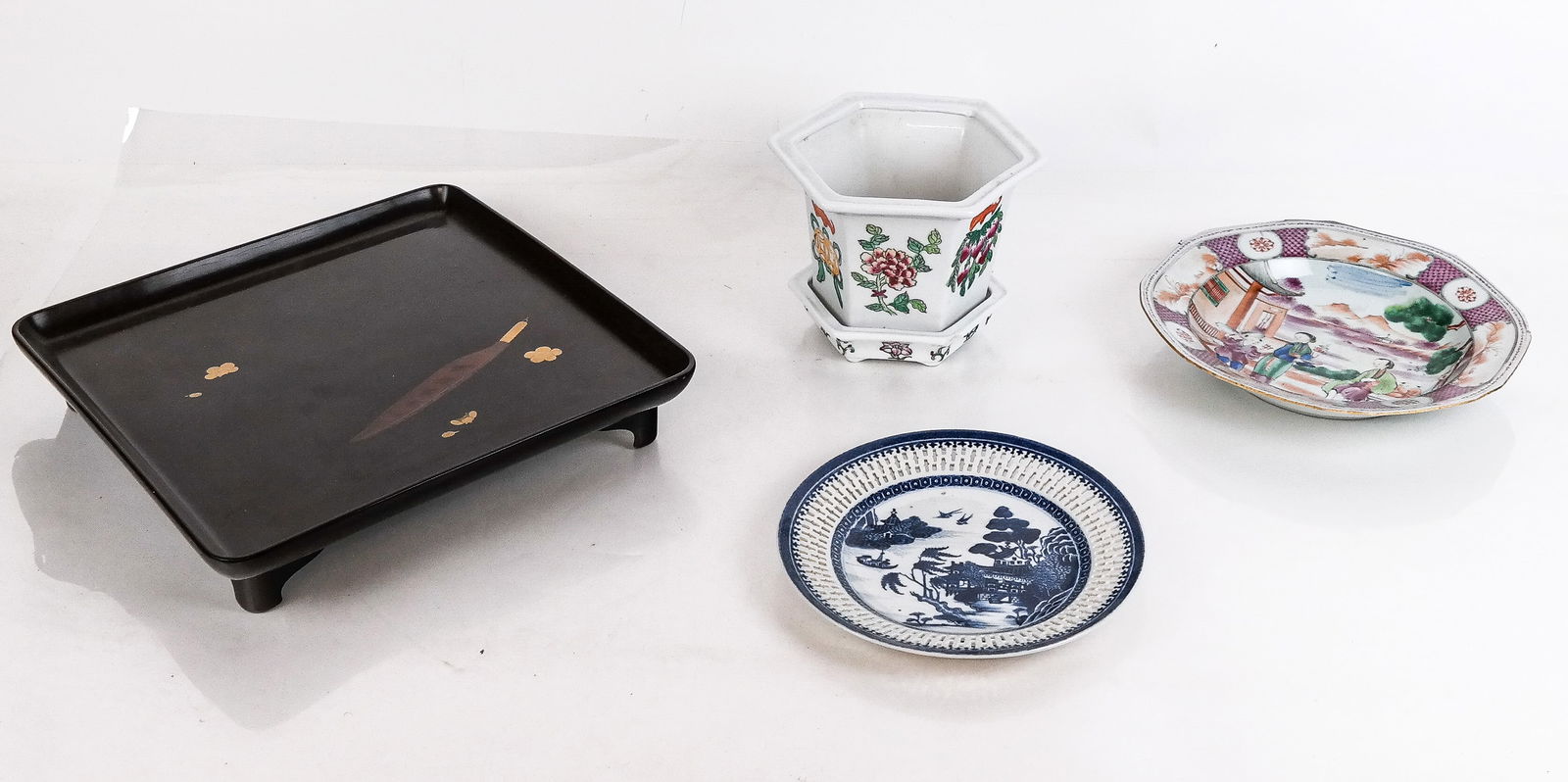 Four Chinese and Japanese Tablewares (1 of 12)