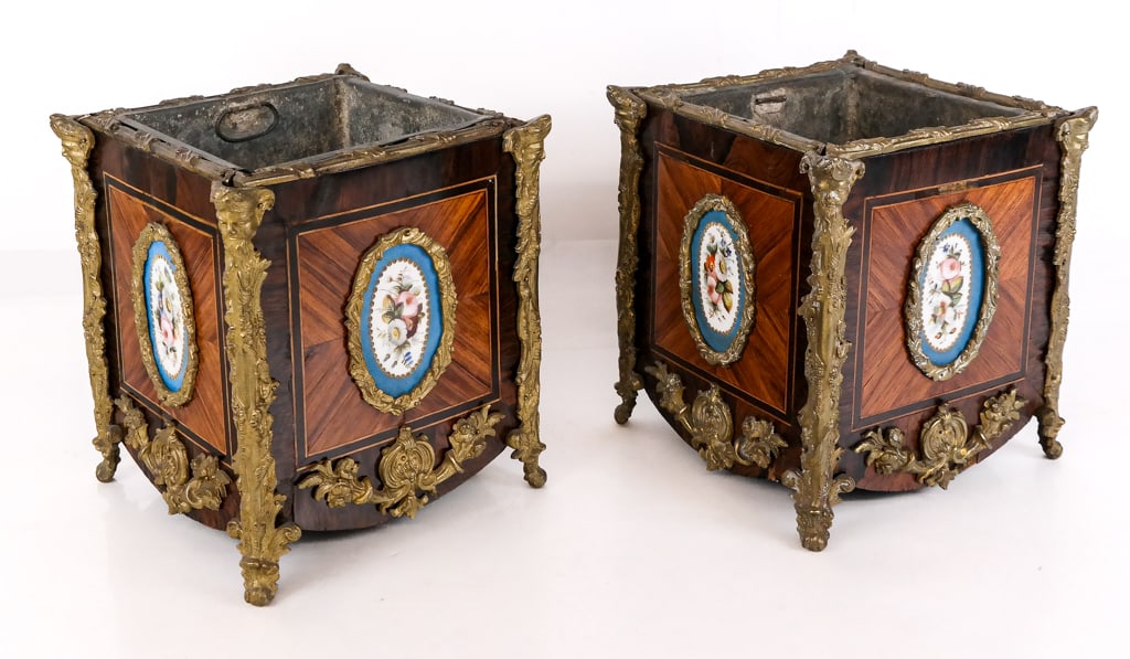 Sevres Napoleon III Bronze Mounted Jardinieres, 2 (1 of 10)