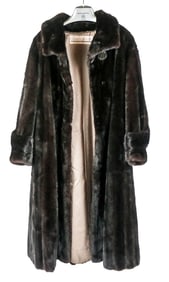 Gurvitch Furs Ranch Mink Coat