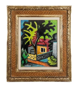 Jean METZINGER "Paysage" Oil on Canvas