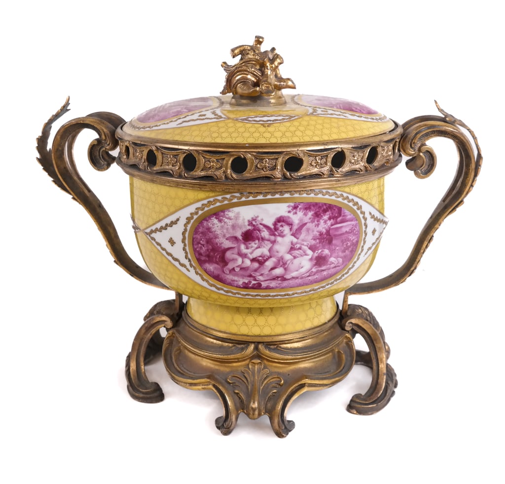 Sevres Bronze Dore Mounted Tureen (1 of 18)