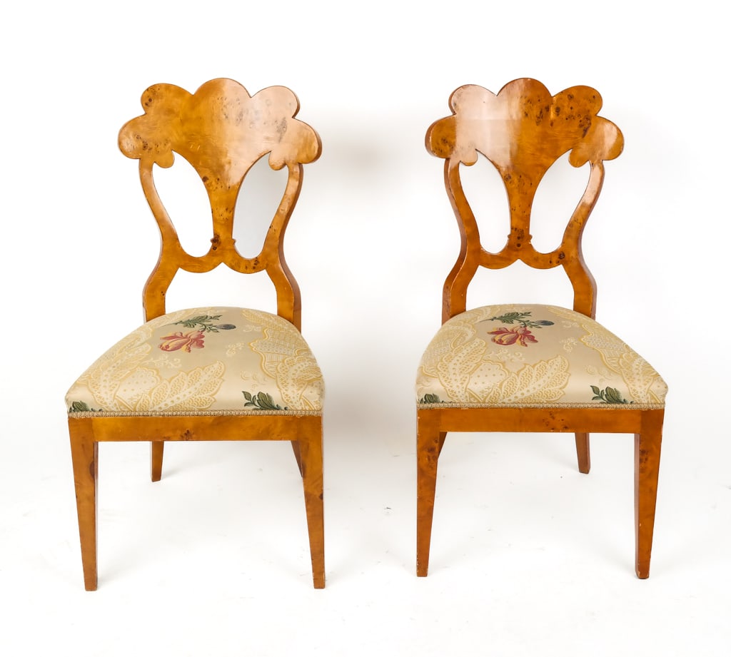 Pair of Biedermeier Side Chairs (1 of 12)