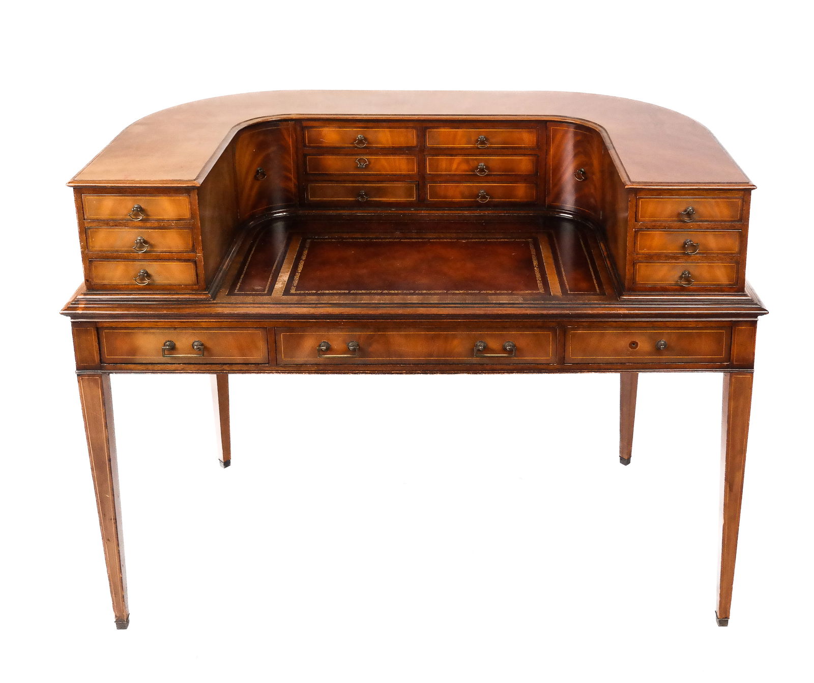 Regency Mahogany Carlton Desk (1 of 15)