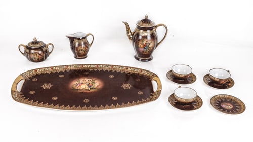 Czech Porcelain Coffee Service, 11