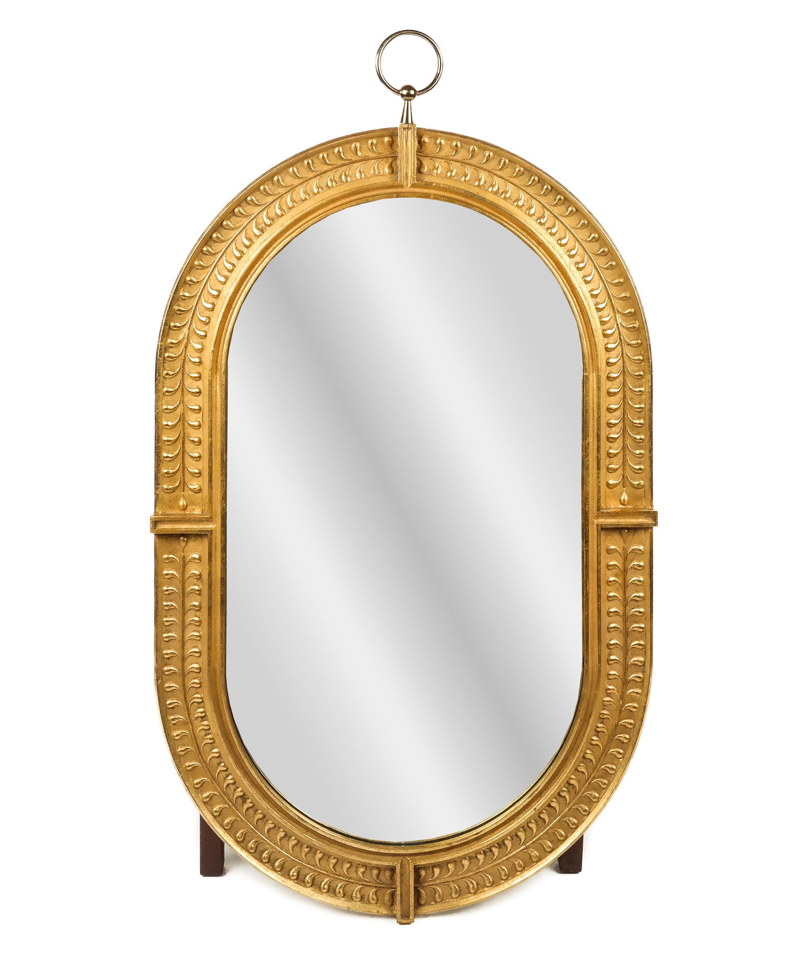D Milch and Son Large Neoclassical Giltwood Mirror (1 of 9)