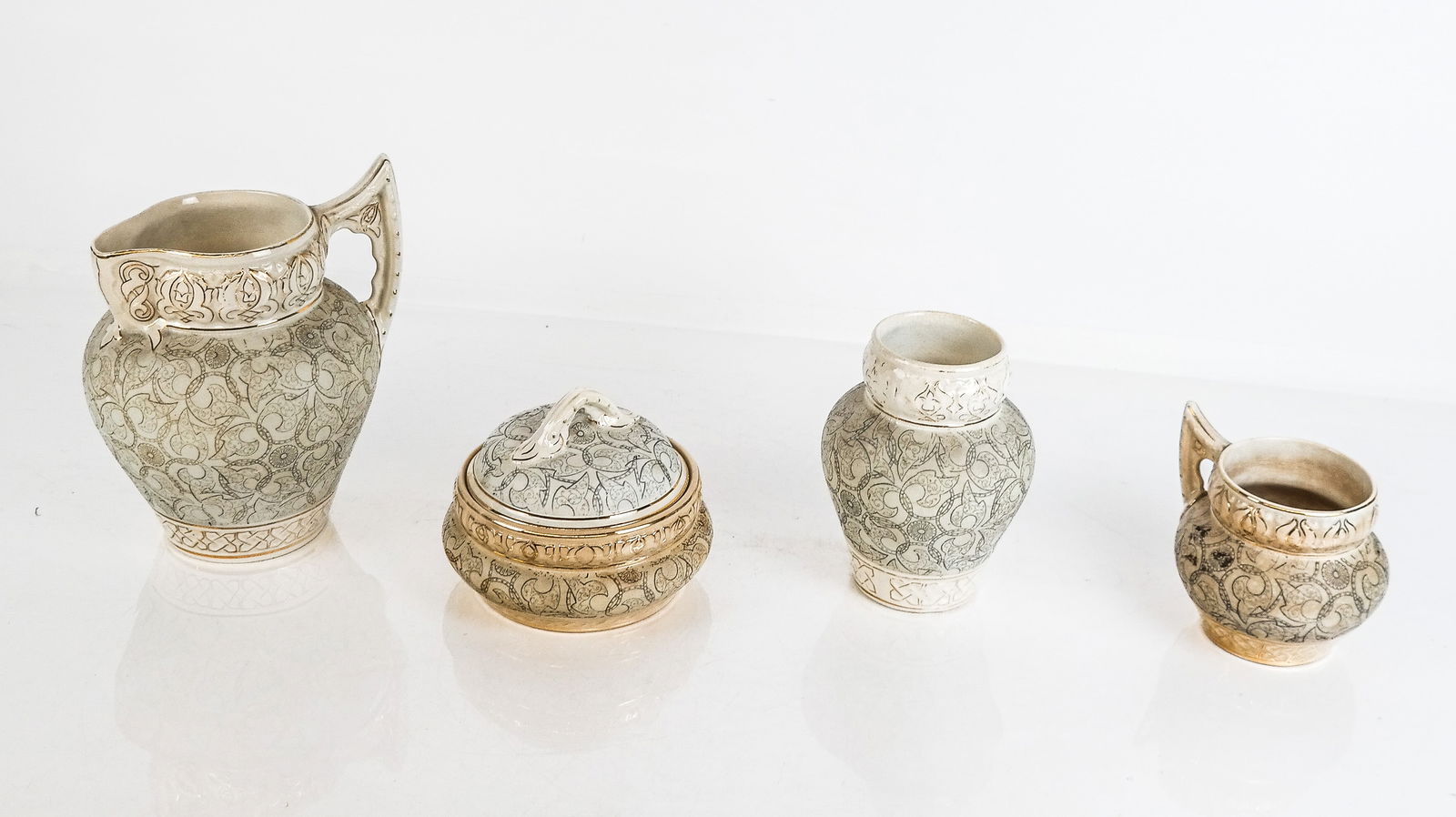 4-Pc. English Pottery Breakfast Set (1 of 11)