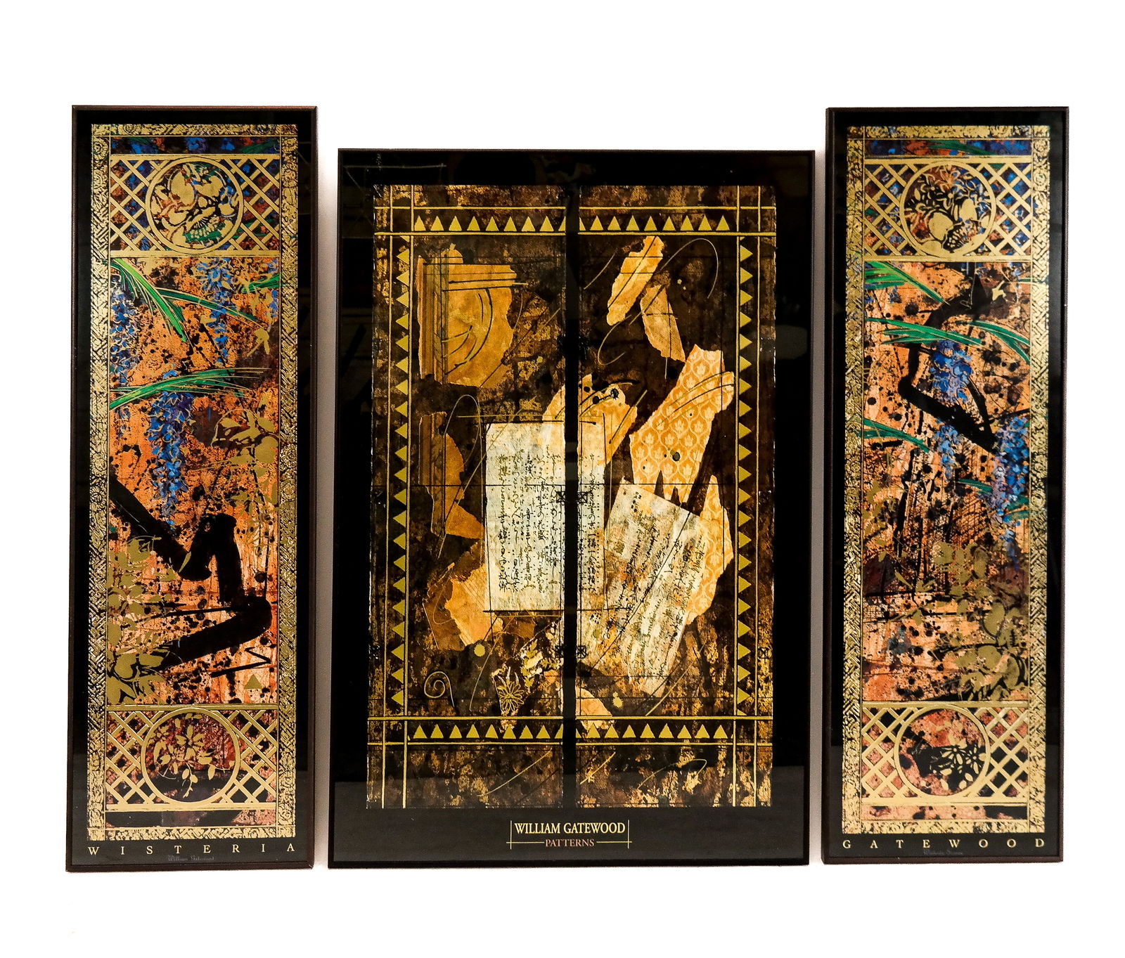 3 William Gatewood Framed Art Posters (1 of 17)