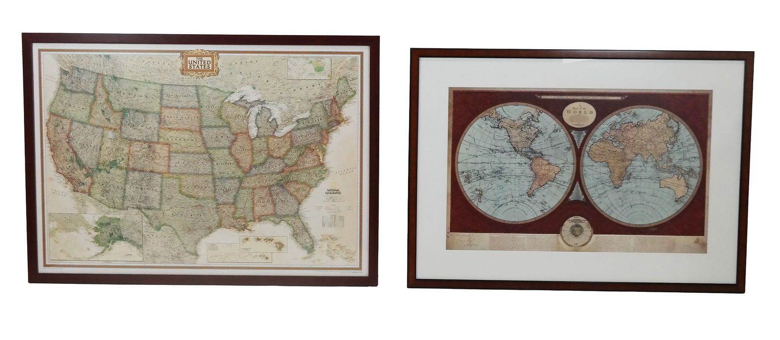 2 Antique 19th/20th C. Maps (1 of 14)