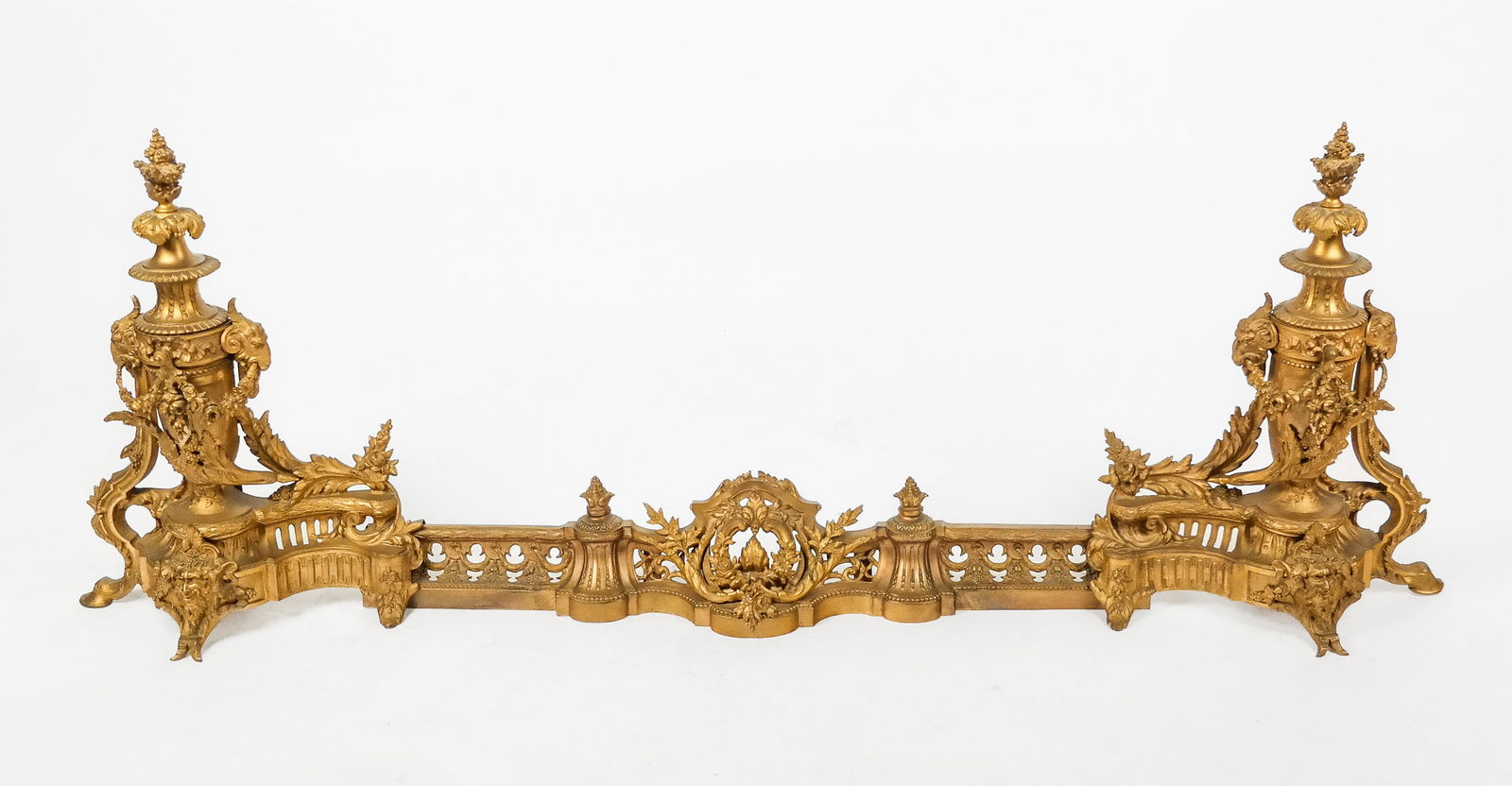 Louis XV Gilt Metal Fender (1 of 10)