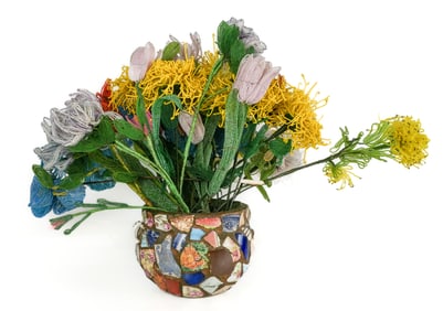 Hand-Beaded Flowers, 27