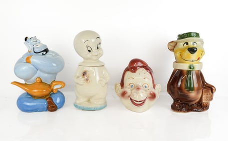 Four Cookie Jars
