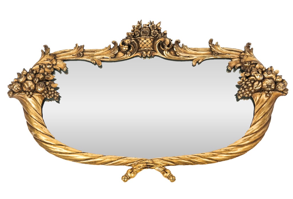 Louis XV Gilt Mirror (1 of 10)