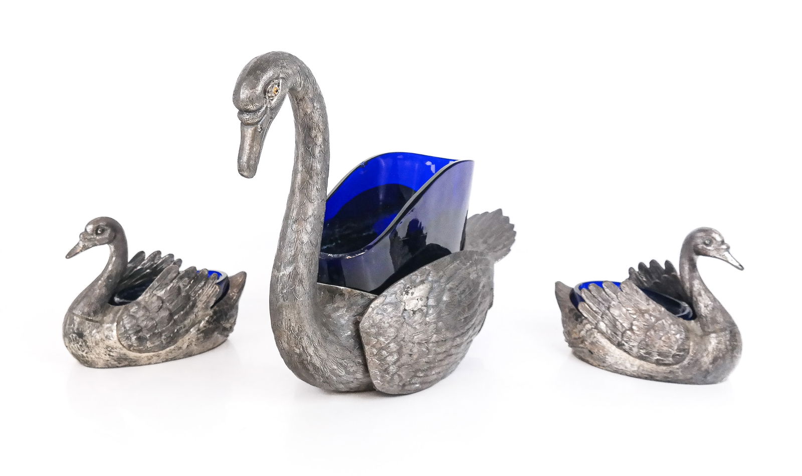 Jennings Bros & Other Silvered Metal Garniture, 3 (1 of 15)