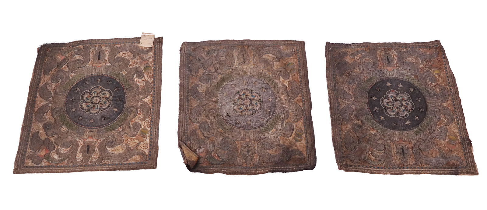 Three Italian Embroidered Panels (1 of 10)