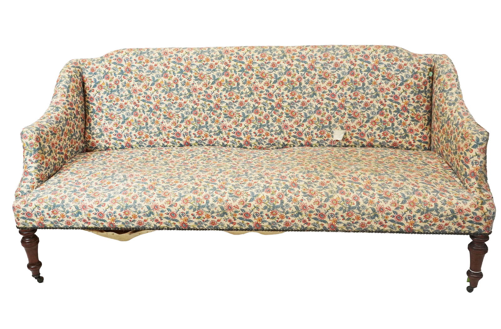 American Floral Upholstered Sofa (1 of 18)