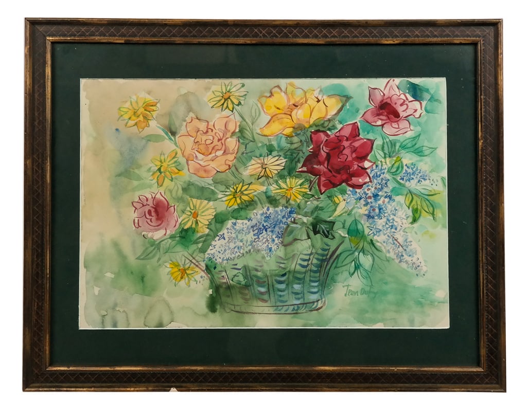 Jean DUFY Still Life Watercolor (1 of 10)