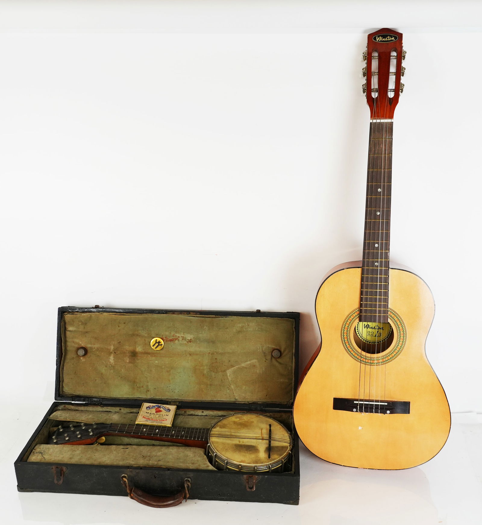 Antique Banjo Ukulele and a Guitar (1 of 20)