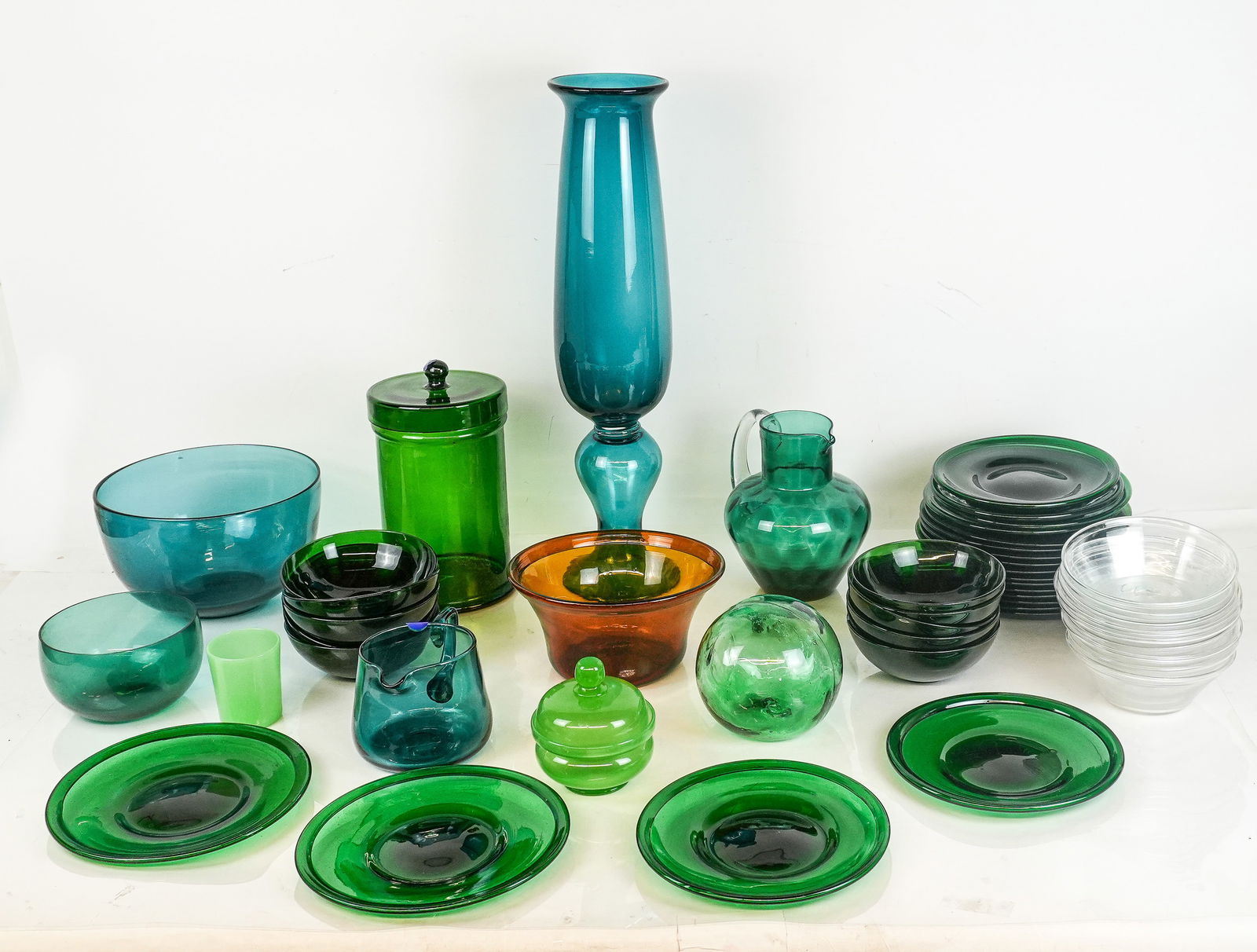 Hand-Blown and Other Glass Dishware, 50 (1 of 14)