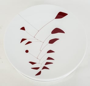 6 Bernardaud Limoges Plates after Alexander Calder