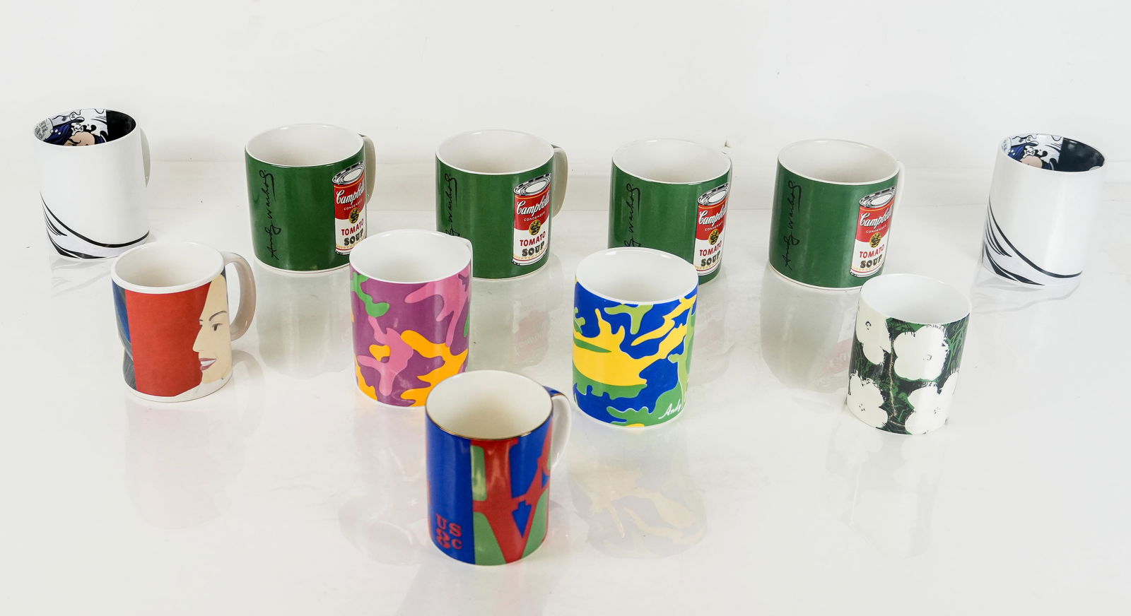Limoges and Other Pop-Art Decorated Mugs, 11 (1 of 17)