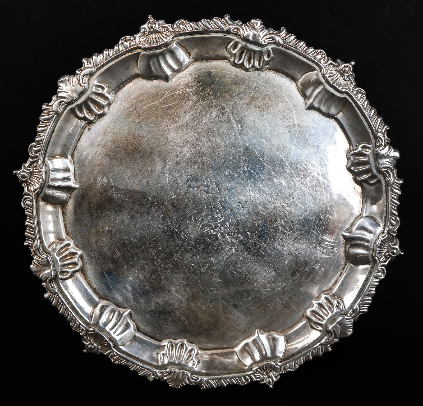 George III Silver Salver (1 of 7)