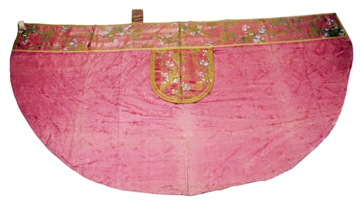18th C. Silk Brocade & Damask Cope