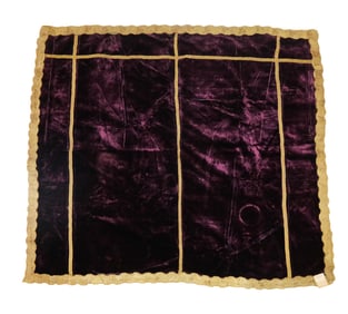 17th C. Silk Velvet Hanging