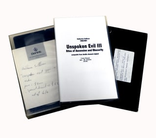 Catherine SULLIVAN: "Unspoken Evil III..." - 3 VHS