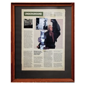 Lizzi BOUGATSOS: "Untitled (Underground)" -Collage