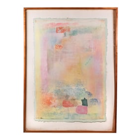 Robert NATKIN: Abstract on Handmade Rag Paper