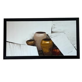 Nguyen Diew THUY: "Waiting" - Oil on Canvas