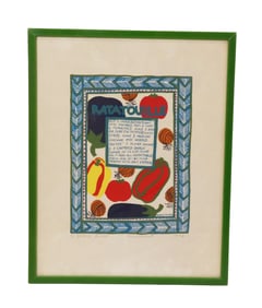 Susan SIMON: "Nantucket" (1976) - Lithograph