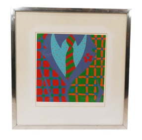 Clayton POND: "Flower Man" - Screenprint