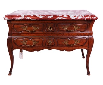 18th C. French Provincial Walnut Commode