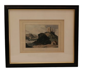 Aft. William DANIELL: "Arros Castle" - Engrav.