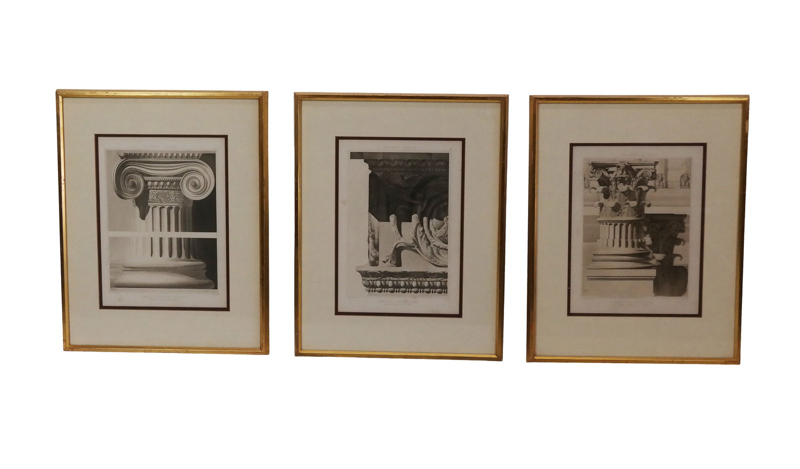 3 Engravings, "Fragments Antiques" (1 of 18)