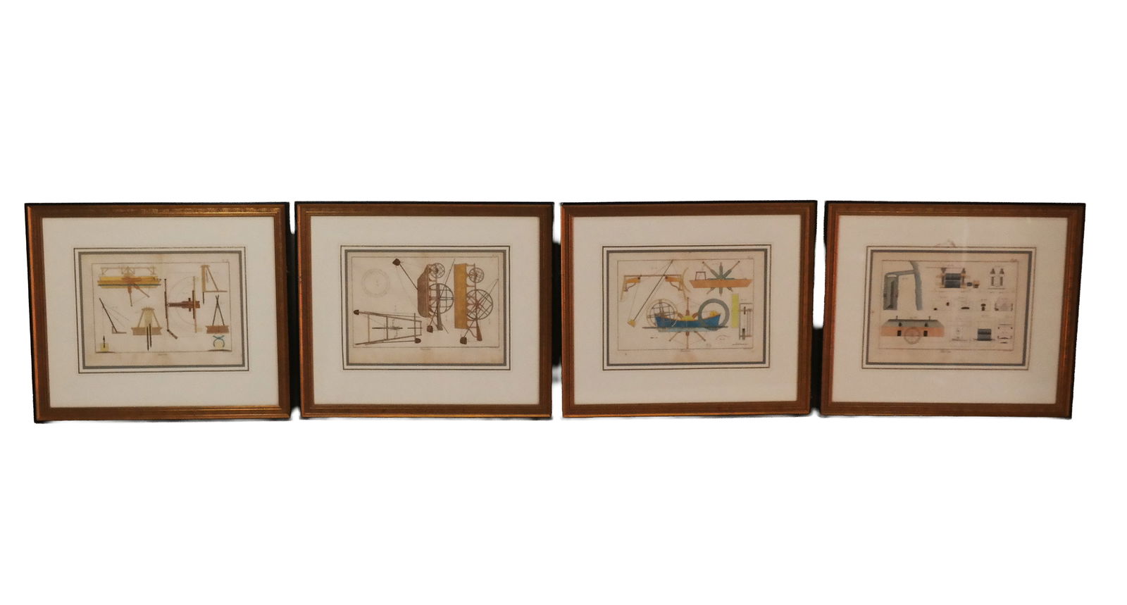 Group of 4 Marine Architectural Engravings (1 of 20)